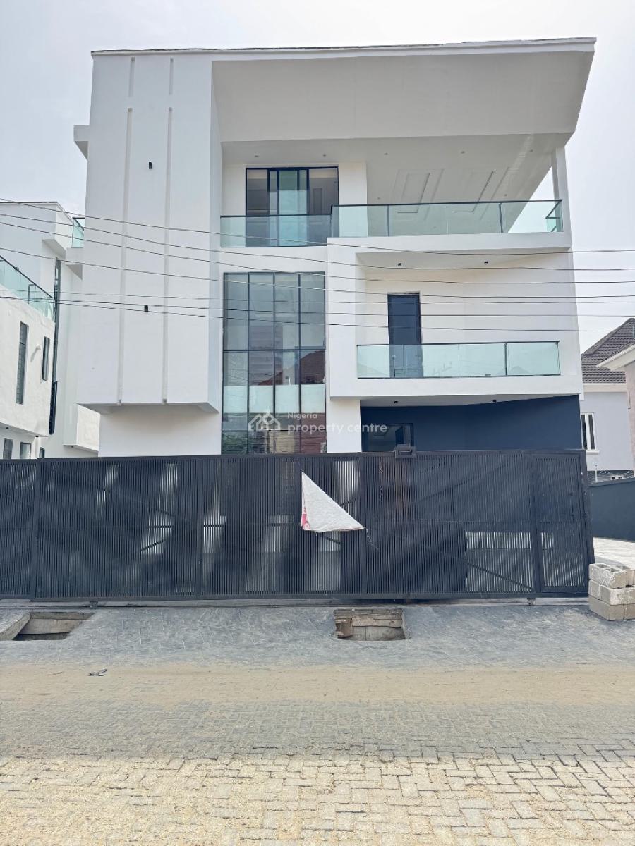 Luxury 5 Bedroom Detached  Duplex with a Bq, with Spacious Rooms, Gym, Cinema & a Bq, Osapa, Lekki, Lagos, Detached Duplex for Sale