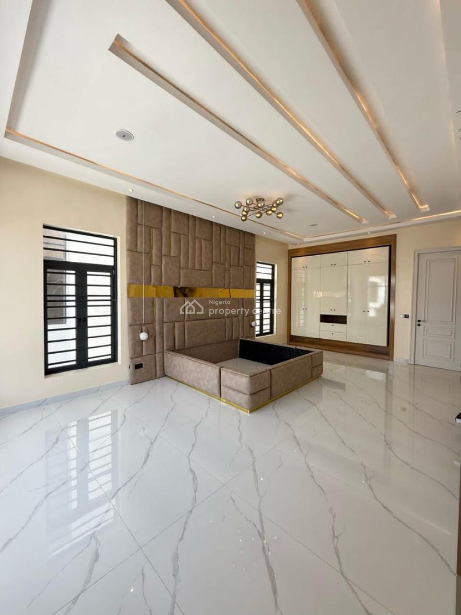Luxurious Finished 5 Bedroom Fully Detached Duplex with Bq, Lekki County Homes, Ikota, Lekki, Lagos, Detached Duplex for Sale