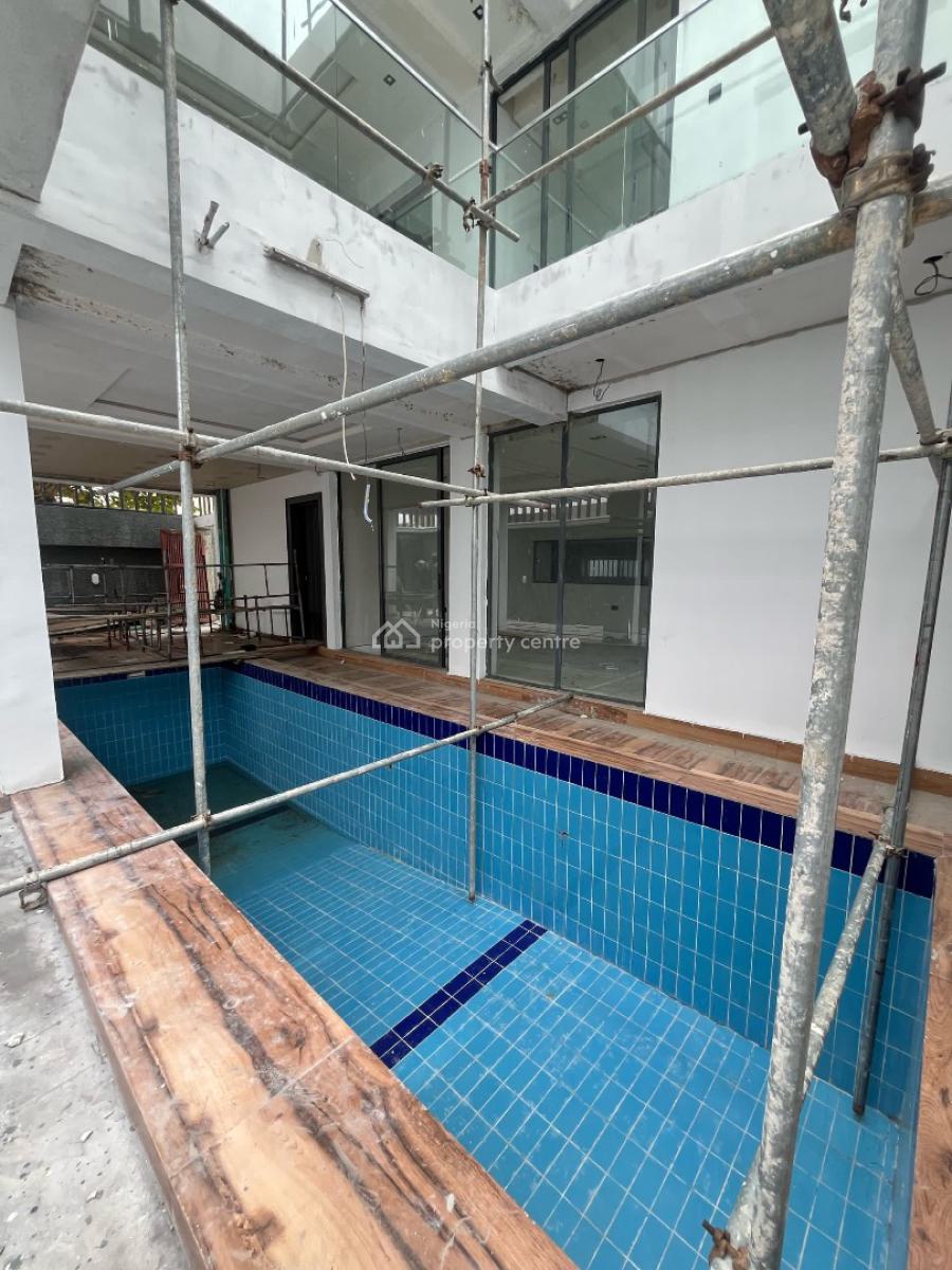 Luxurious 5bed Fully Detached Duplex with Bq Pool Gym Roof Top Terrace, with Pool, Gym, Rooftop Terraces and Cinema, Lekki Phase 1, Lekki, Lagos, Detached Duplex for Sale
