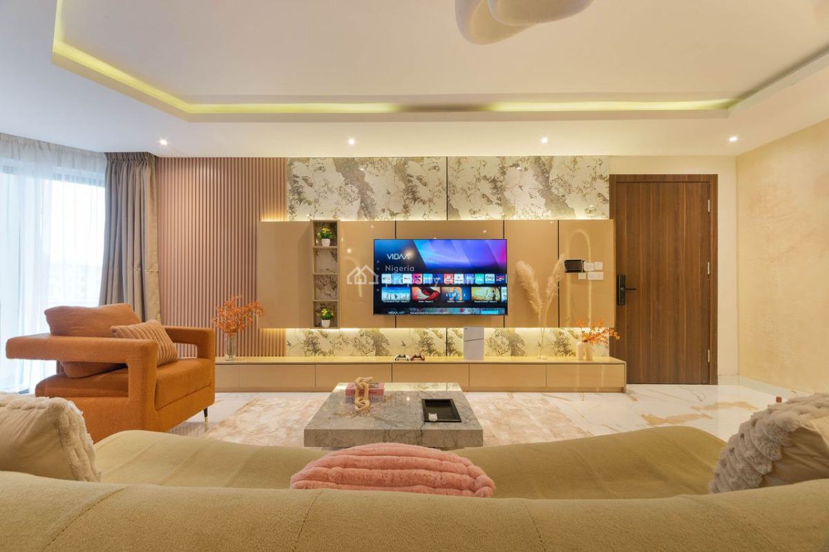 Book This Beautiful  and Luxurious 2 Bedroom Apartment, Periwinkle Residence, Freedom Way, Lekki Phase 1, Lekki, Lagos, Flat / Apartment Short Let