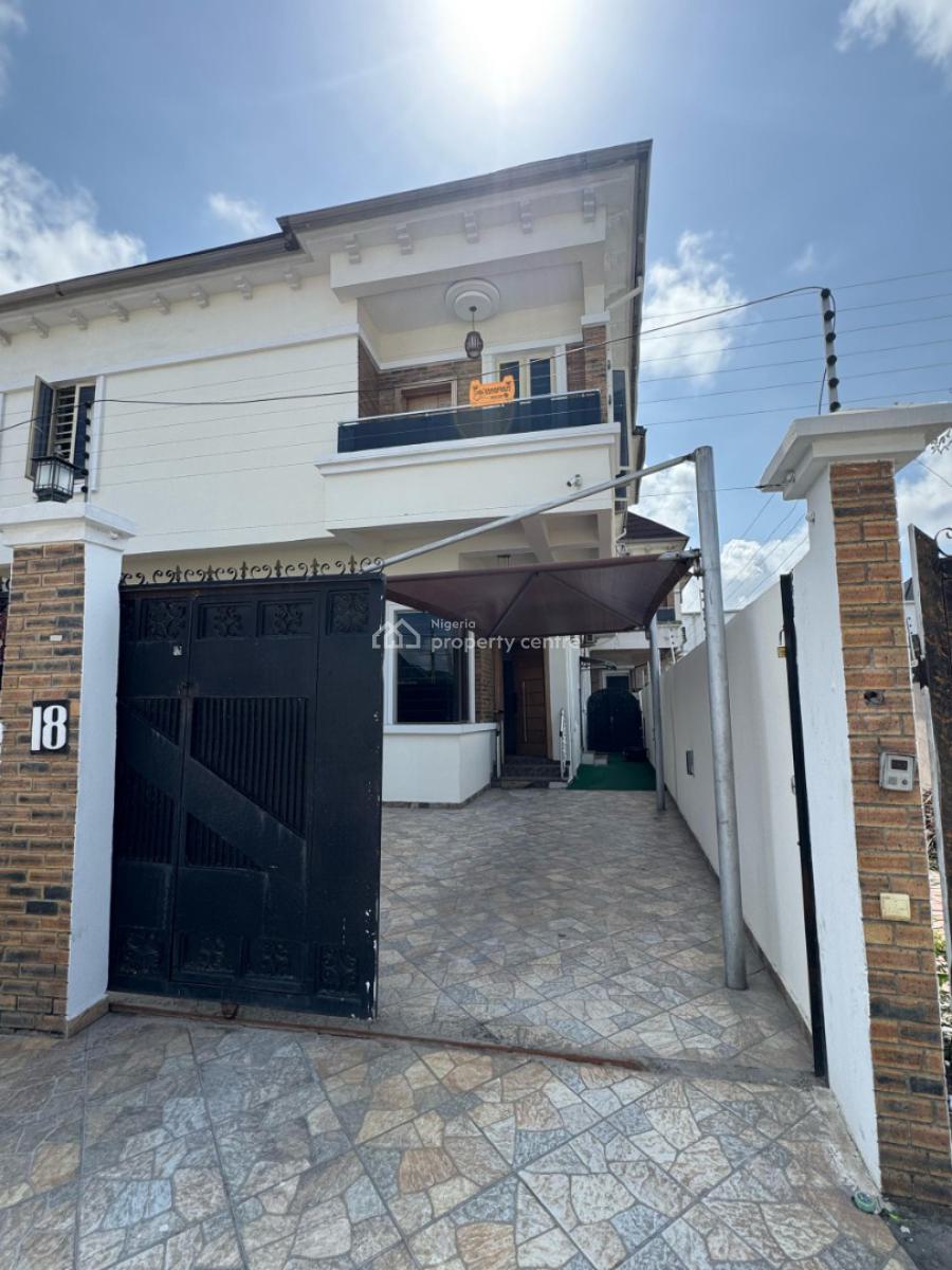 Well Maintained Spacious 5 Bedrooms Duplex with Bq, Idado, Lekki, Lagos, Detached Duplex for Rent