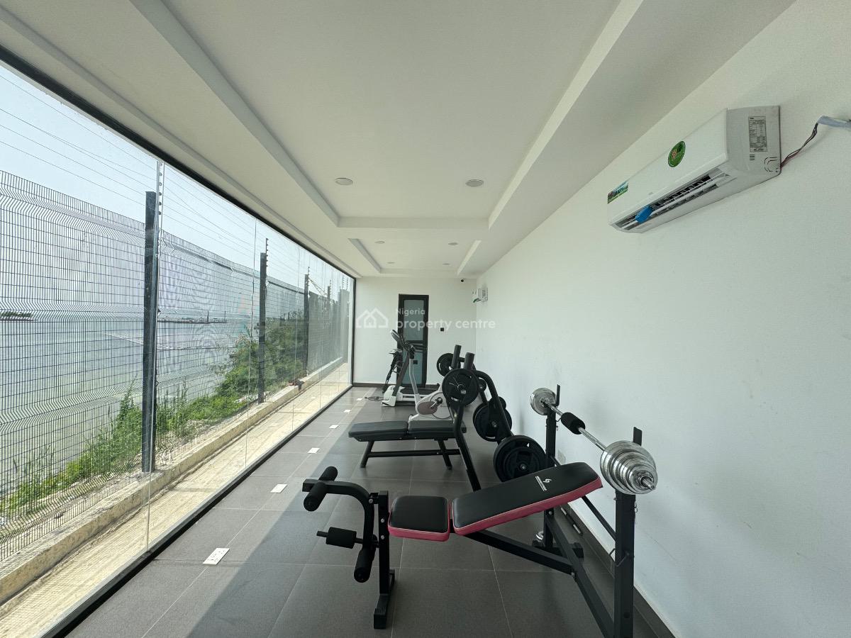 Water Front Luxury 4 Bedroom Terrace with Pool, Gym, Garden & Bq, Lekki Phase 1, Lekki, Lagos, Terraced Duplex for Sale