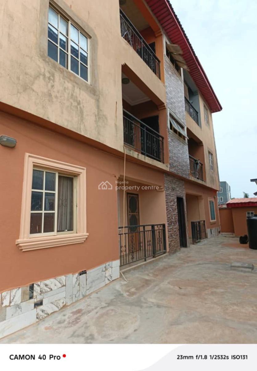 Decent 2 Bedroom Ground Flat, Powerline, Soluyi, Gbagada, Lagos, House for Rent