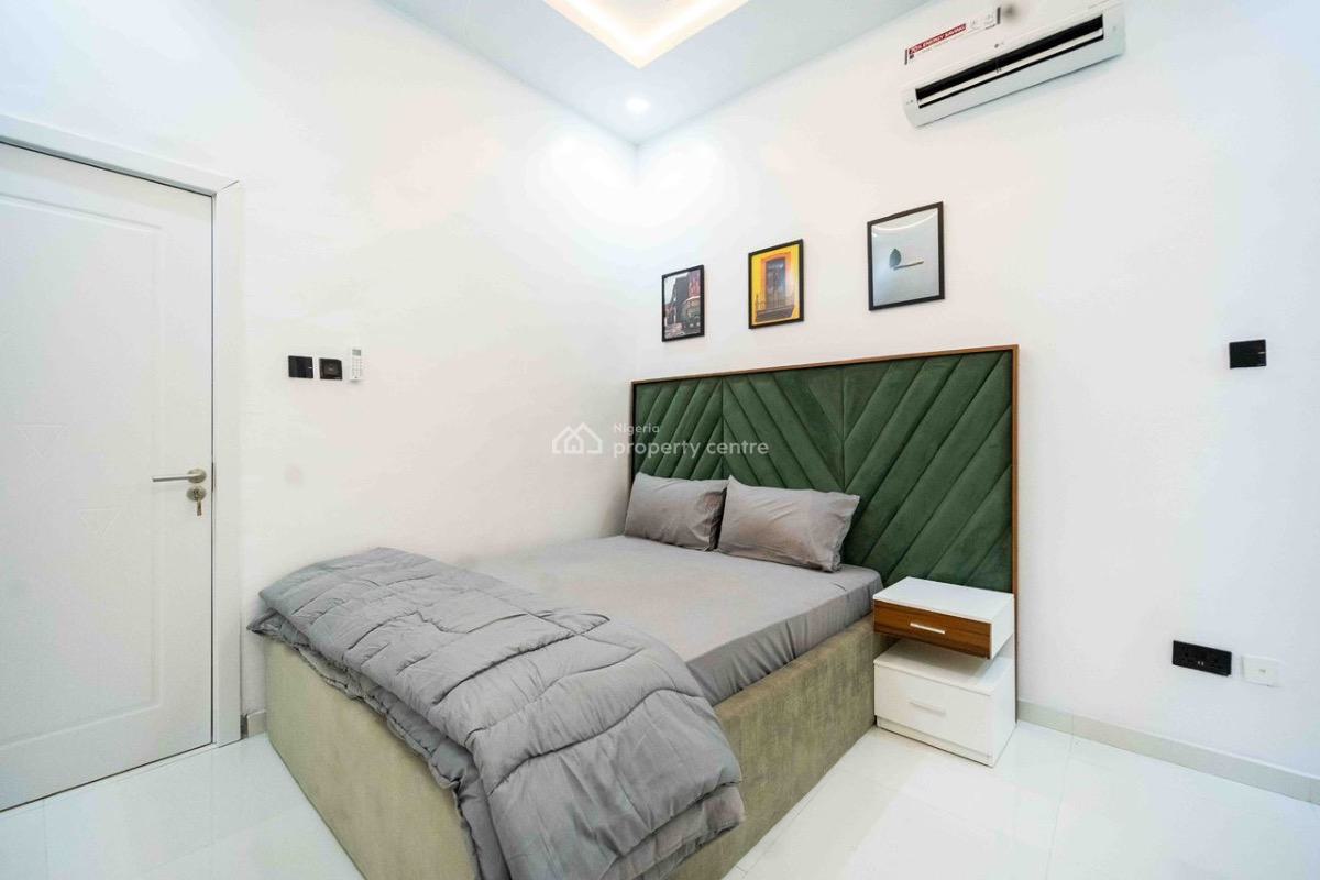 Fully Furnished 4 Bedrooms Terrace Duplex with Pool and Gym, Behind Pinnock Beach Estate, Osapa, Lekki, Lagos, Terraced Duplex for Rent