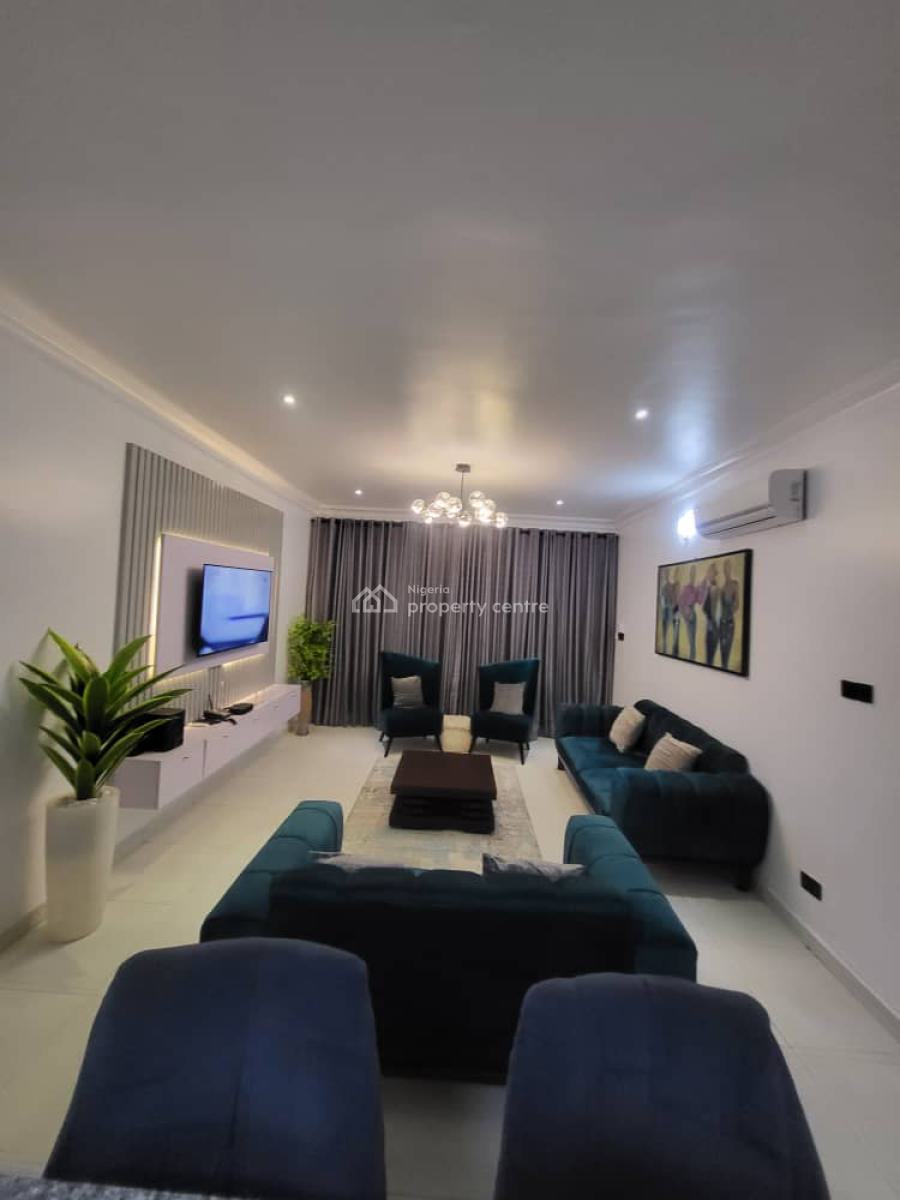 Fully Serviced & Furnished 3 Bedroom Apartment, Cadogan Estate, Osapa, Lekki, Lagos, Flat / Apartment for Rent