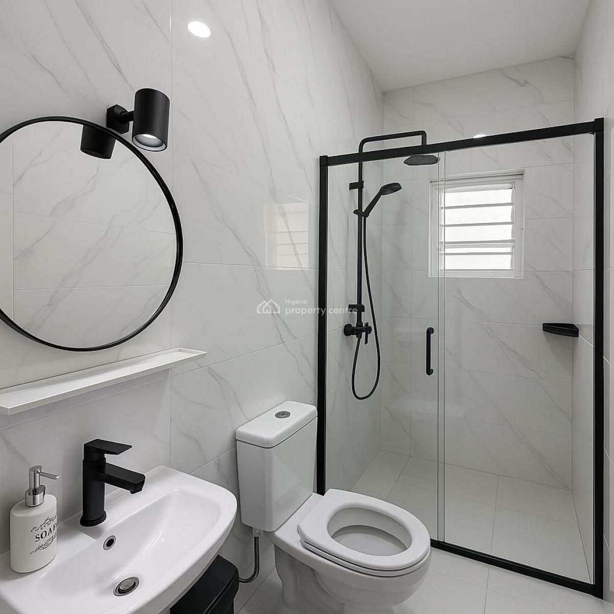Newly Built 1 Bedroom Apartment, Fully Furnished with Excellent Facilities, No. 4 Gbemisola Close,vintage Estate, Sangotedo, Ajah, Lagos, Mini Flat (room and Parlour) Short Let