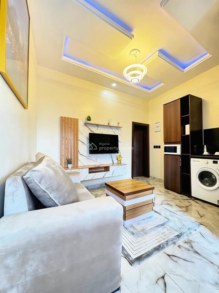 Newly Built 1 Bedroom Apartment, No. 4, Gbemisola Close, Vintage Estate, Sangotedo, Ajah, Lagos, Mini Flat (room and Parlour) Short Let