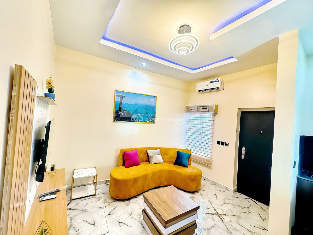 Newly Built 1 Bedroom Apartment, No. 4, Gbemisola Close, Vintage Estate, Sangotedo, Ajah, Lagos, Mini Flat (room and Parlour) Short Let