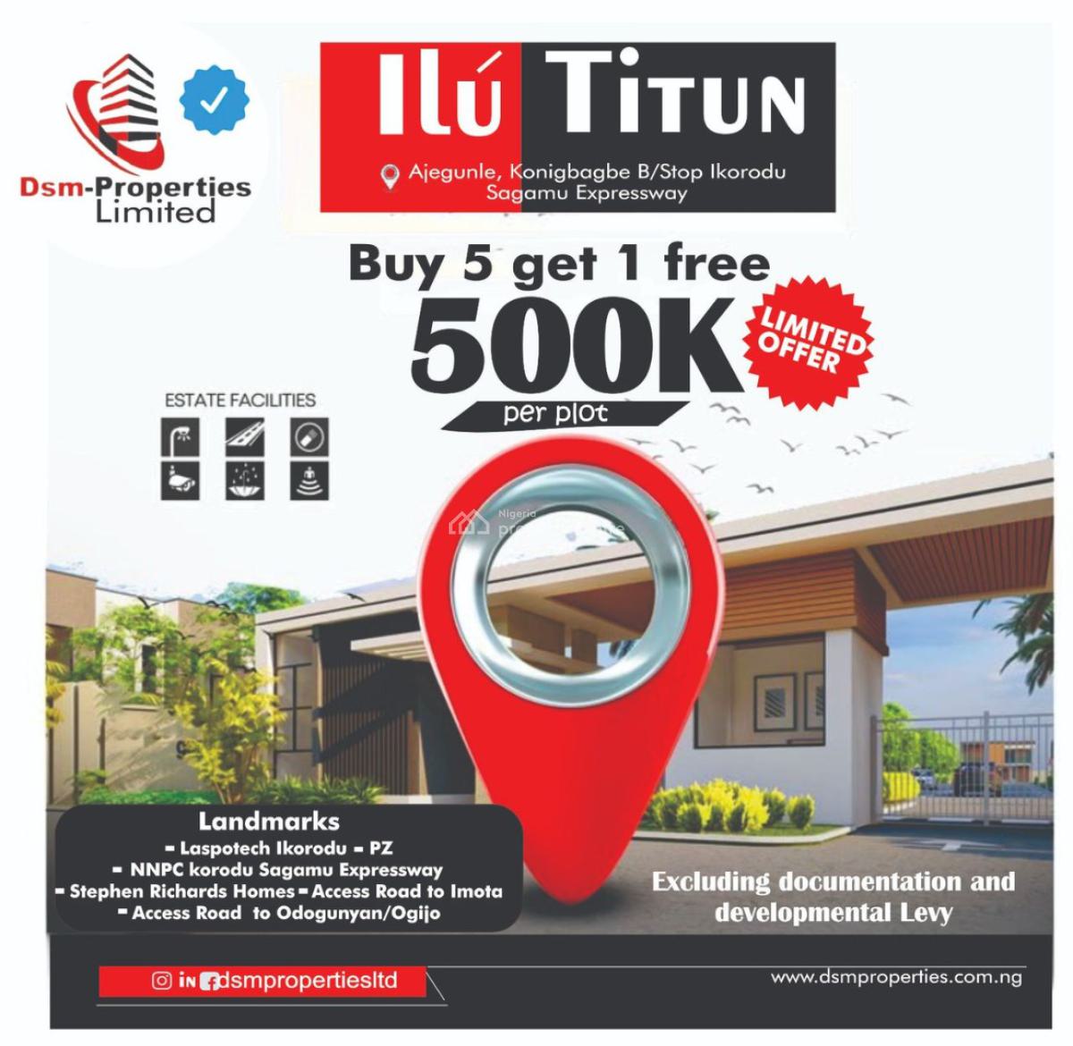 Affordable 100% Dry Land Suitable for Investment, Ikorodu, Lagos, Residential Land for Sale
