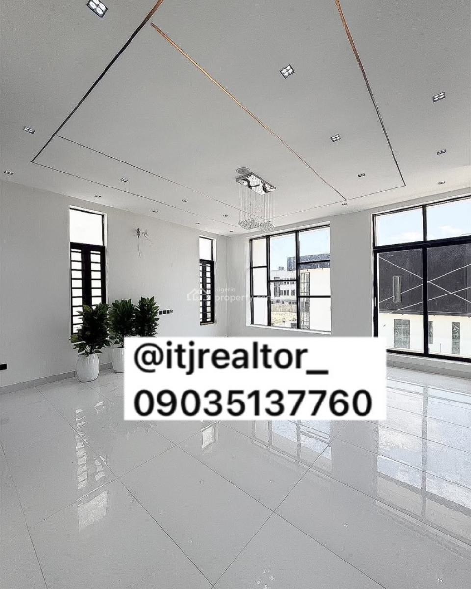 Modern 5 Bedroom Detached Duplex with a Bq and Swimming Pool, Chevron, Lekki, Lagos, Detached Duplex for Sale