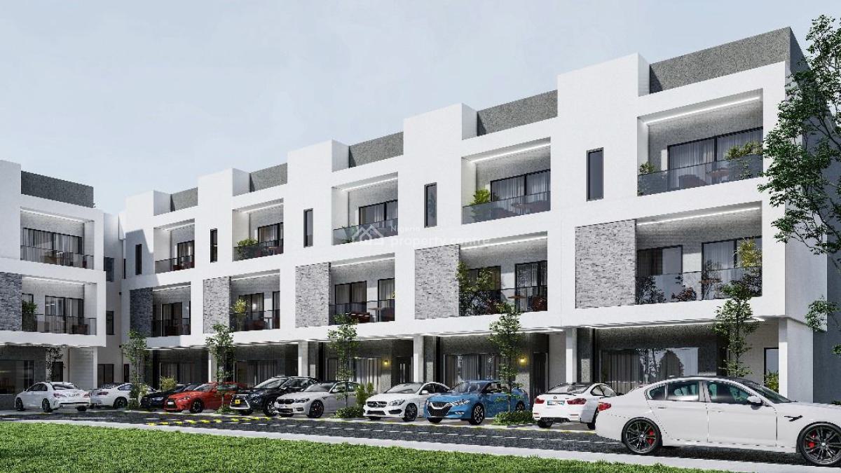 Semi Finished 4 Bedroom Terraced Duplex with Maids Room, Katampe (main), Katampe, Abuja, Terraced Duplex for Sale