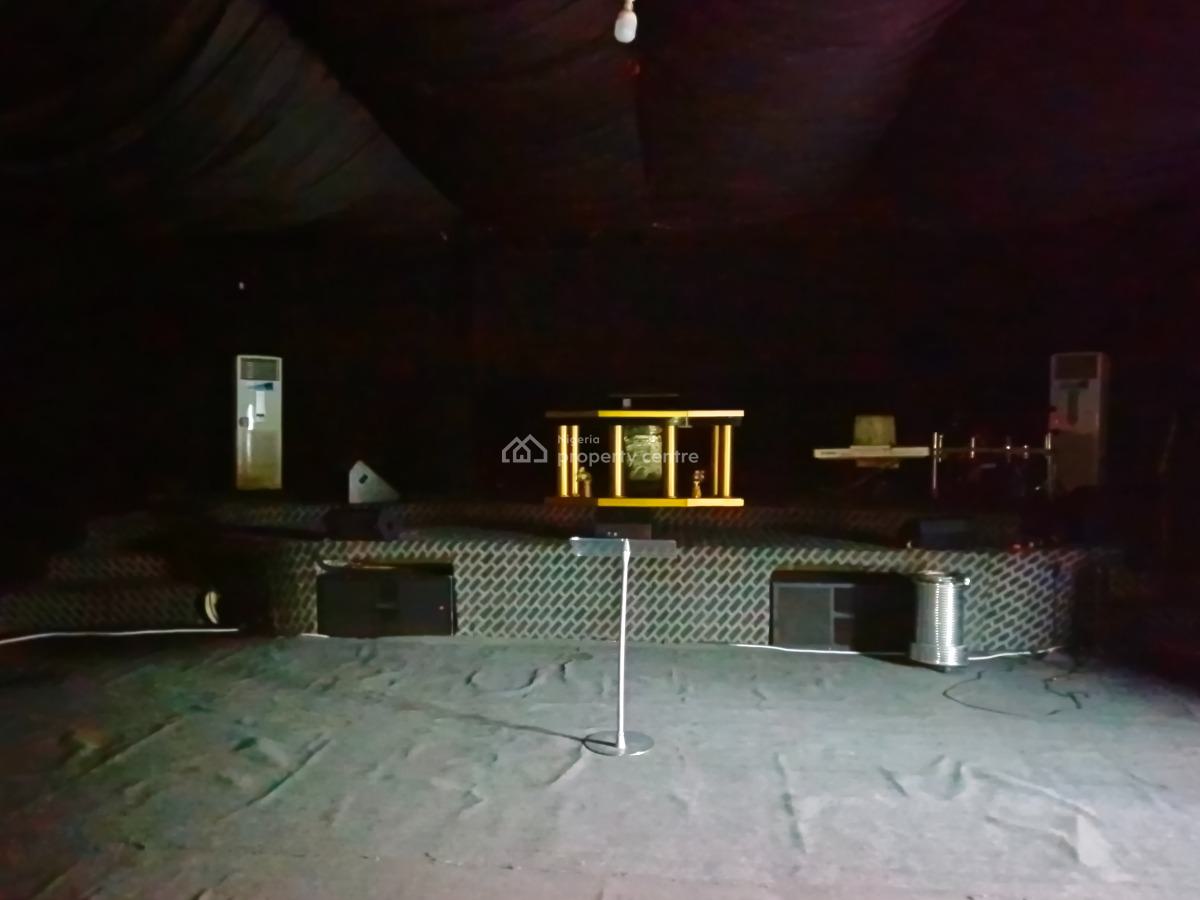 Fully Fitted and Furnished Church Hall, Olokonla, Sangotedo, Ajah, Lagos, Hall for Rent