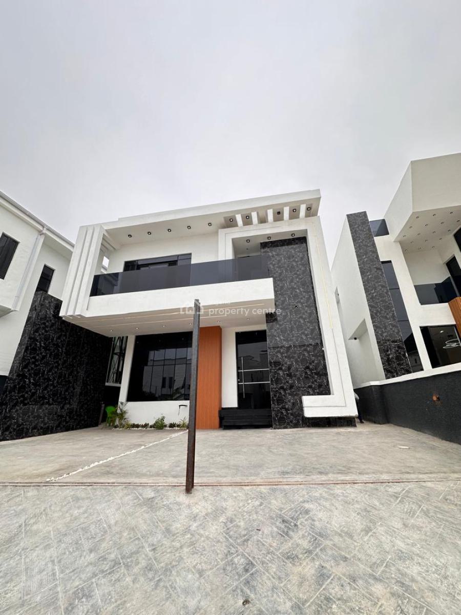 Magnificent 5 Bedroom Duplex with Bq, Swimming Pool, Chevron, Lekki, Lagos, Detached Duplex for Sale