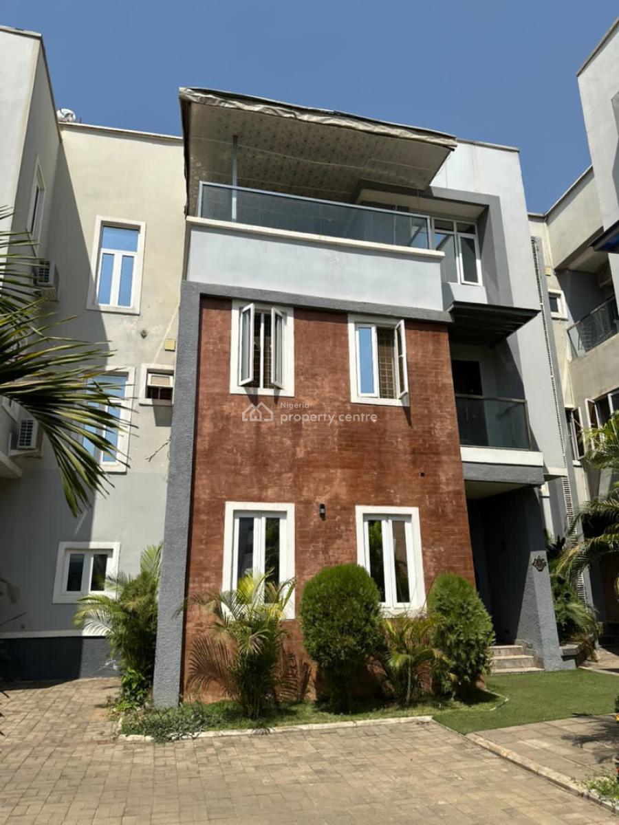 Executive 5 Bedroom Terrace with Bq, Jahi, Abuja, Terraced Duplex for Sale