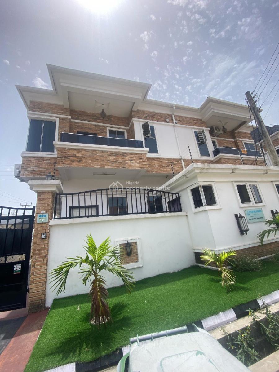4 Bedroom Fully Furnished Semi Detached Duplex, Ikota Villa, Ikota, Lekki, Lagos, Semi-detached Duplex for Rent