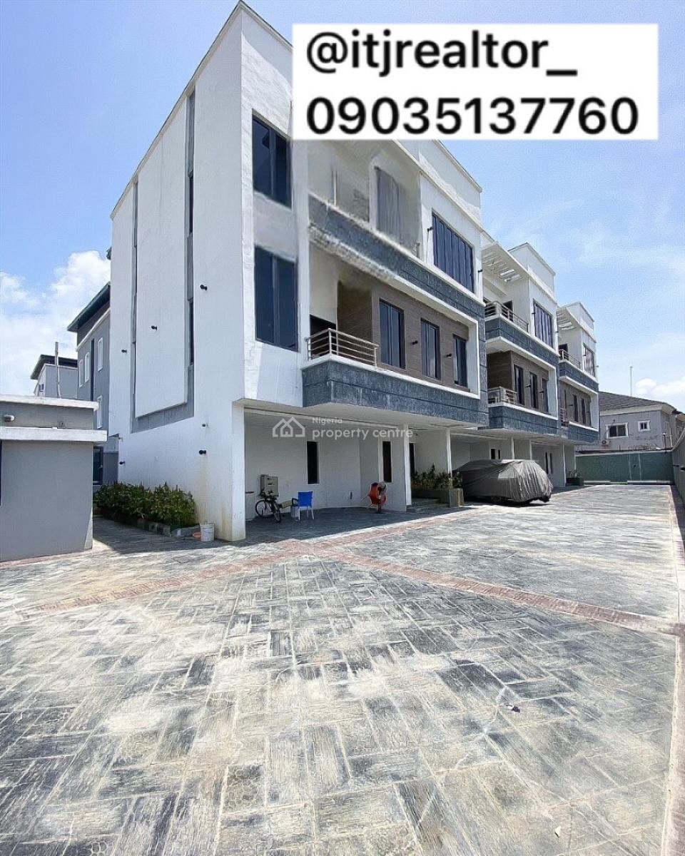 Stunning 4 Bedroom Terrace Duplex with a Bq, Ikate, Ikate, Lekki, Lagos, Terraced Duplex for Sale