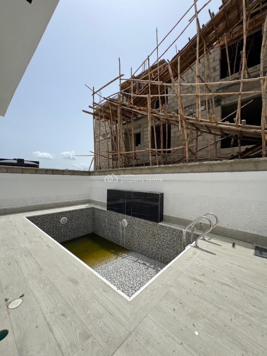 Luxury 5 Bedroom Detached Duplex with a Bq   & a Pool for, Osapa, Lekki, Lagos, Detached Duplex for Sale