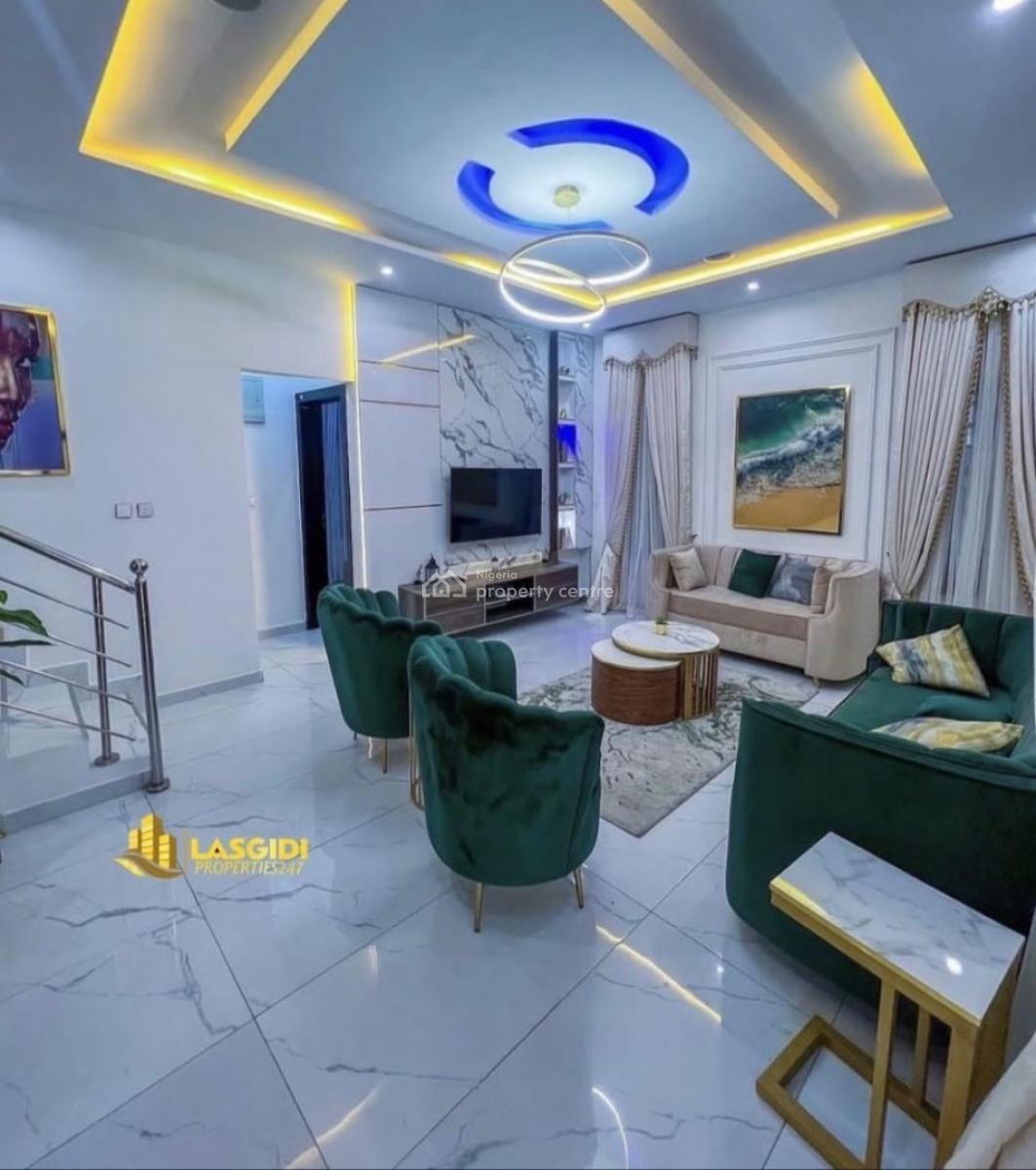 Luxury Furnished 4 Bedroom Terraced Duplex in a Beautiful Estate, Orchid, Lekki, Lagos, Terraced Duplex for Sale