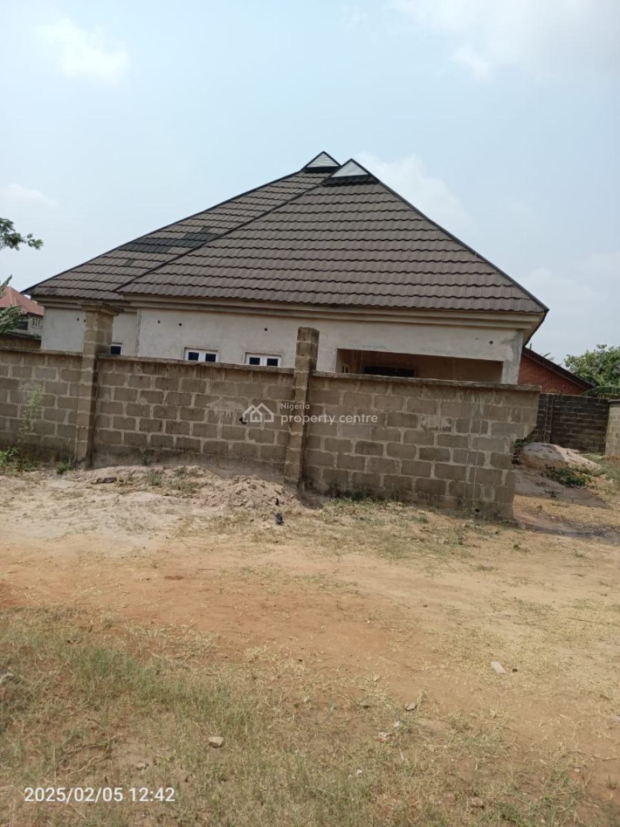 Newly Built 95% Complete 4 Bedroom Bungalow, Lambe Akute, Ojodu, Lagos, Detached Bungalow for Sale