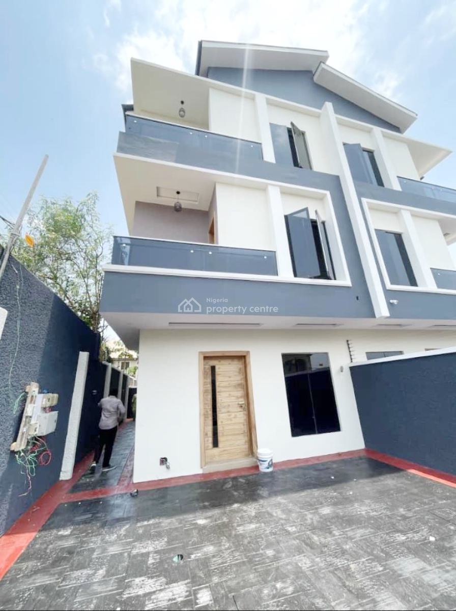 a Newly Built Spacious 4 Bedroom Semi Detached Duplex with Bq, Gra Phase 1, Magodo, Lagos, Semi-detached Duplex for Sale