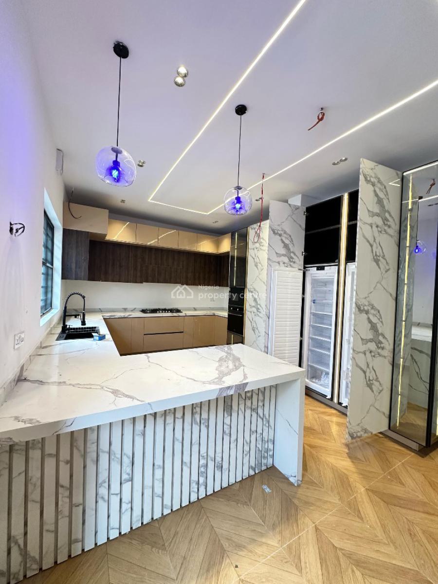 4 Bedroom Fully Detached Duplex with Bq, Cinema, Study & Open Terrace, Chevron, Lekki, Lagos, Detached Duplex for Sale