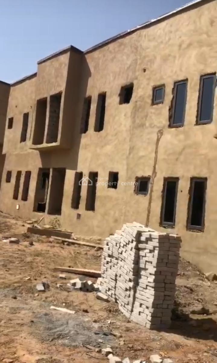 3 Bedroom Terrace Duplex Carcass, Wumba District By Christland Academy 10min Drive From Apo Shoprite, Apo, Abuja, Terraced Duplex for Sale