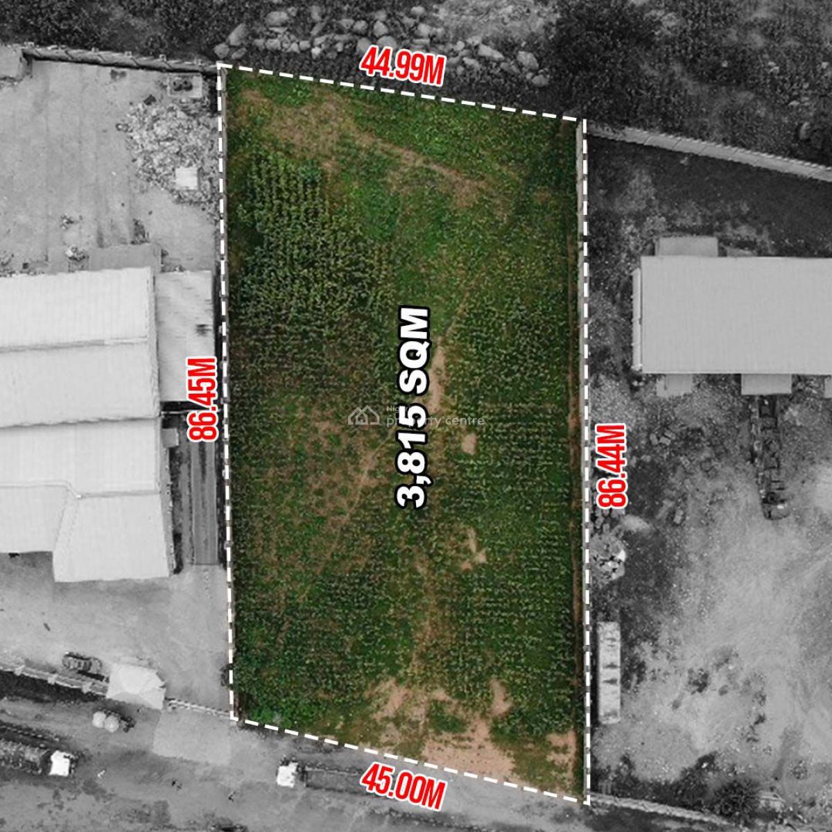 Strategically Speaking & Spot Light Commerical Landuse, Close to Bella Foam, By Founani Warehouse, Idu Industrial, Abuja, Commercial Land for Sale