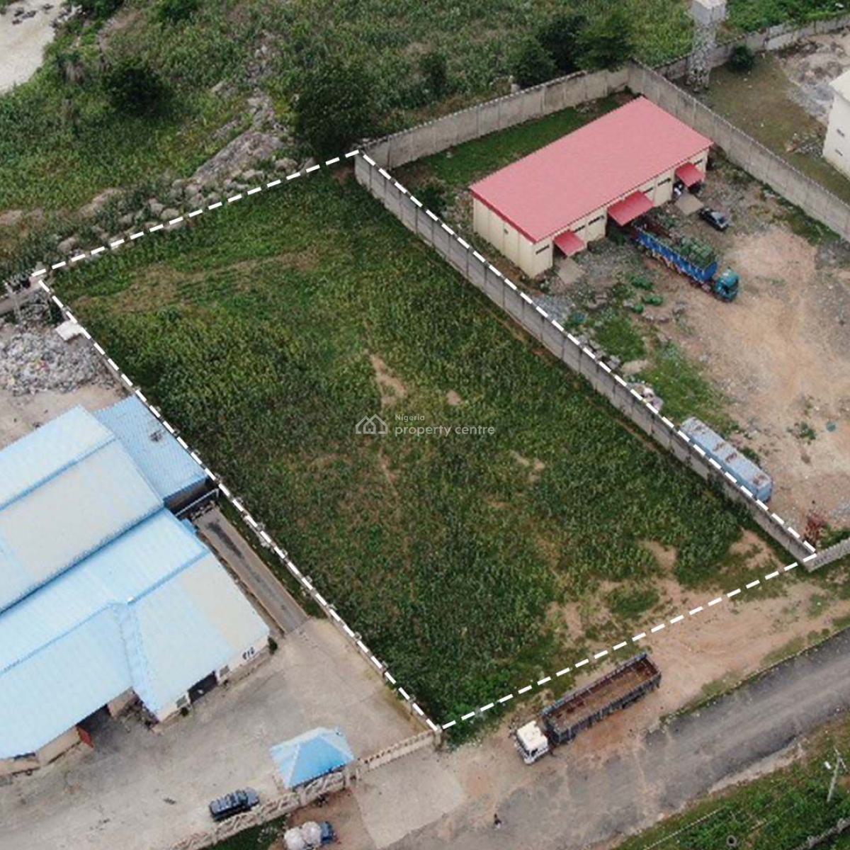 Strategically Speaking & Spot Light Commerical Landuse, Close to Bella Foam, By Founani Warehouse, Idu Industrial, Abuja, Commercial Land for Sale