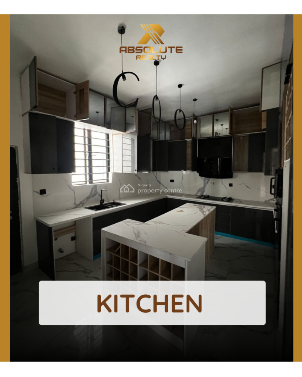 5 Bedroom Detached Duplex with Swimming Pool and Bq, Chevron, Lekki, Lagos, House for Sale