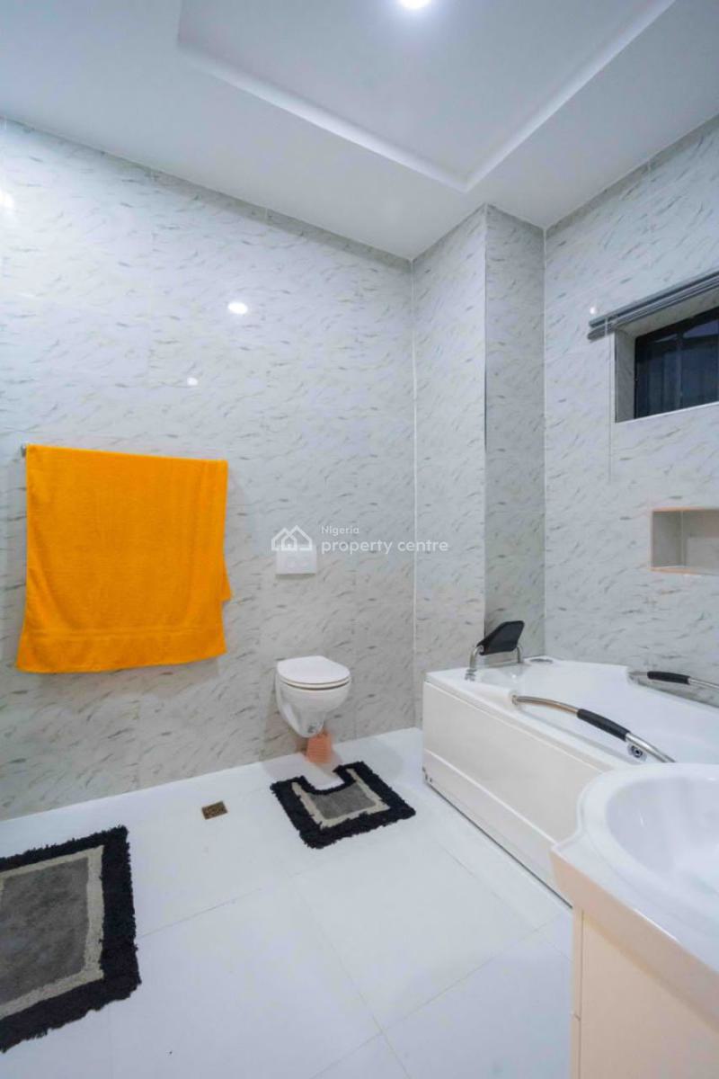 Fully Furnished & Serviced Luxury 4 Bedrooms Terrace Duplex, Pinnock Beach Estate, Osapa London, Lekki, Lagos, Terraced Duplex for Rent