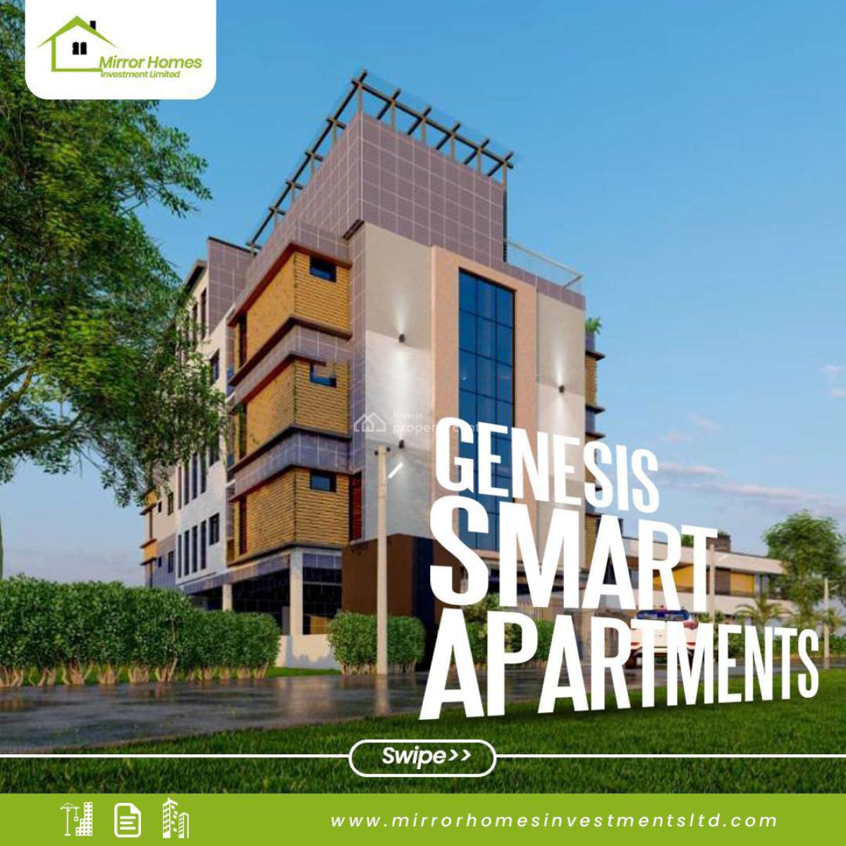 Luxury Semi Finished 2 Bedroom Apartment, Oribanwa, Ibeju Lekki, Lagos, Flat / Apartment for Sale