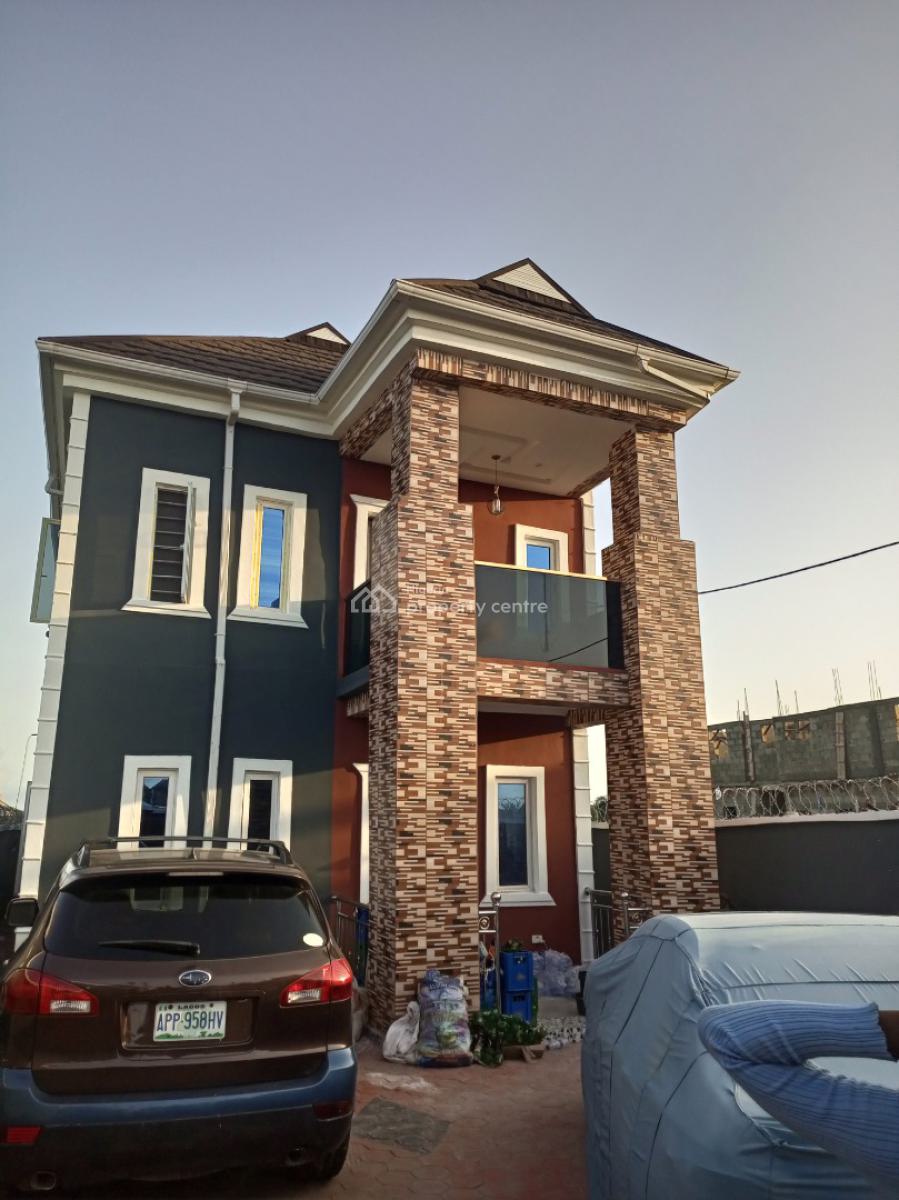 Luxury Newly Built Mini Flat Upstairs, Bucknor Estate, Isolo, Lagos, Mini Flat (room and Parlour) for Rent
