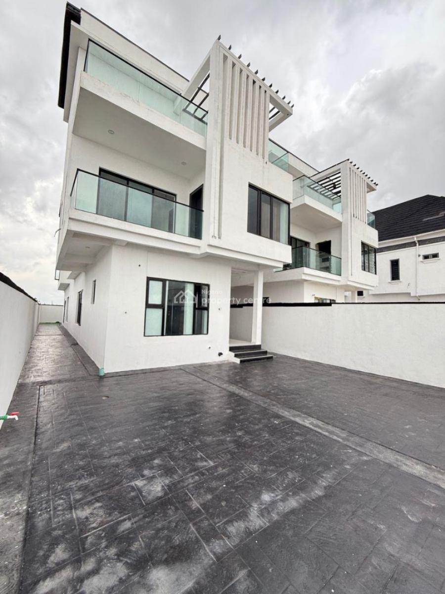 Newly Built 5 Bedroom Detached Duplex with Bq and Pool, Chevron, Newly Built 5 Bedroom Detached Duplex with Bq and Pool, Chevron, Lekki Phase 1, Lekki, Lagos, Detached Duplex for Sale
