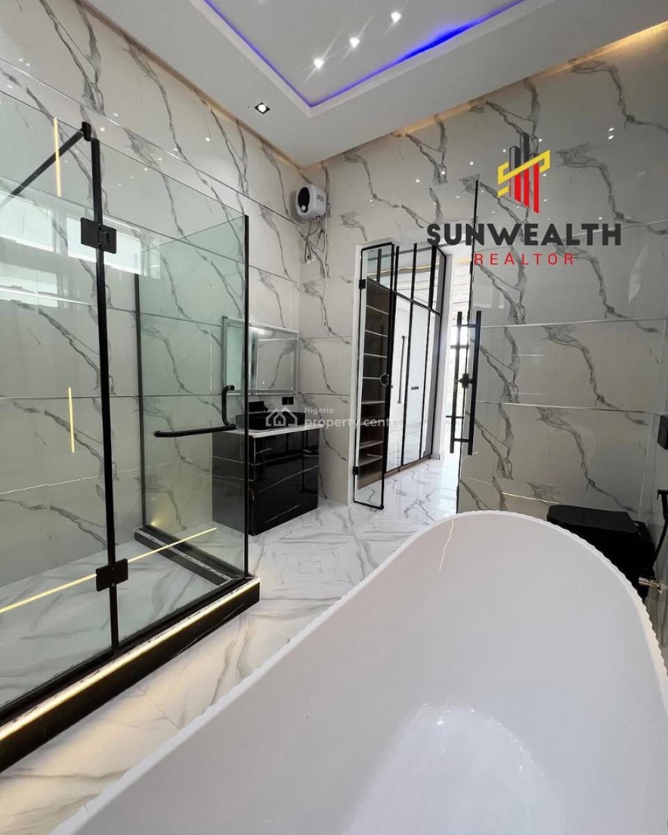 Contemporary 5 Bedroom Detached Lush Duplex with Swimming Pool, Ajah, Lagos, Detached Duplex for Sale
