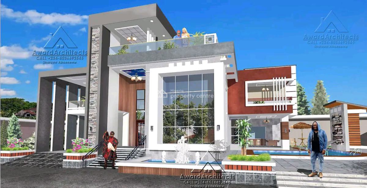 4 Bedroom Luxury Duplex with Detached Bq, a&k Construction By Sunrise Water Park, Asokoro District, Abuja, Residential Land for Sale