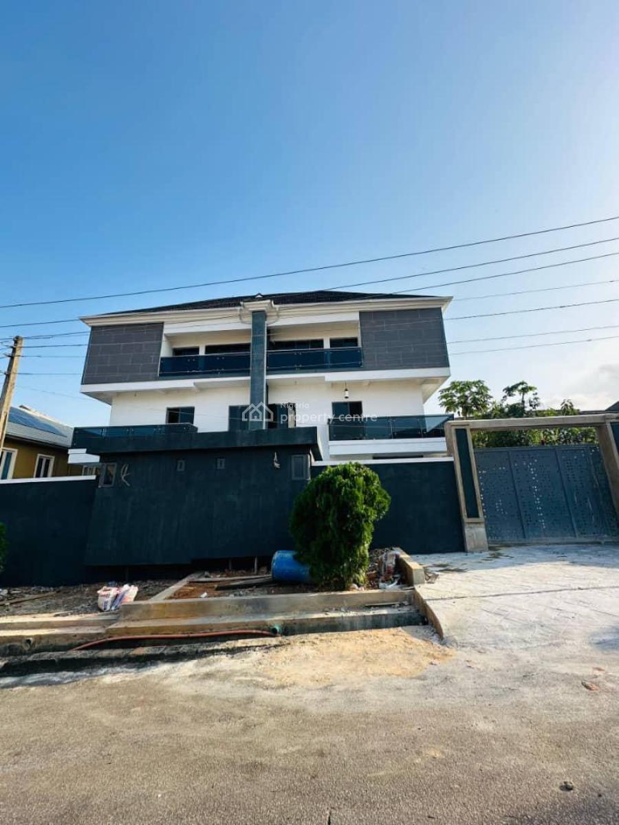 Contemporary Newly Built 5 Bedroom Semi Detached House Plus a Room Bq, Gra Phase 2, Magodo, Lagos, Semi-detached Duplex for Sale