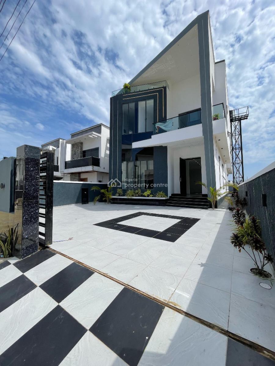 Tastefully Finished 5 Bedroom Detached Duplex with Swimming Pool, Bq, Experience Good Living in This Perfectly Located, Secure Home, Ajah, Lagos, Detached Duplex for Sale