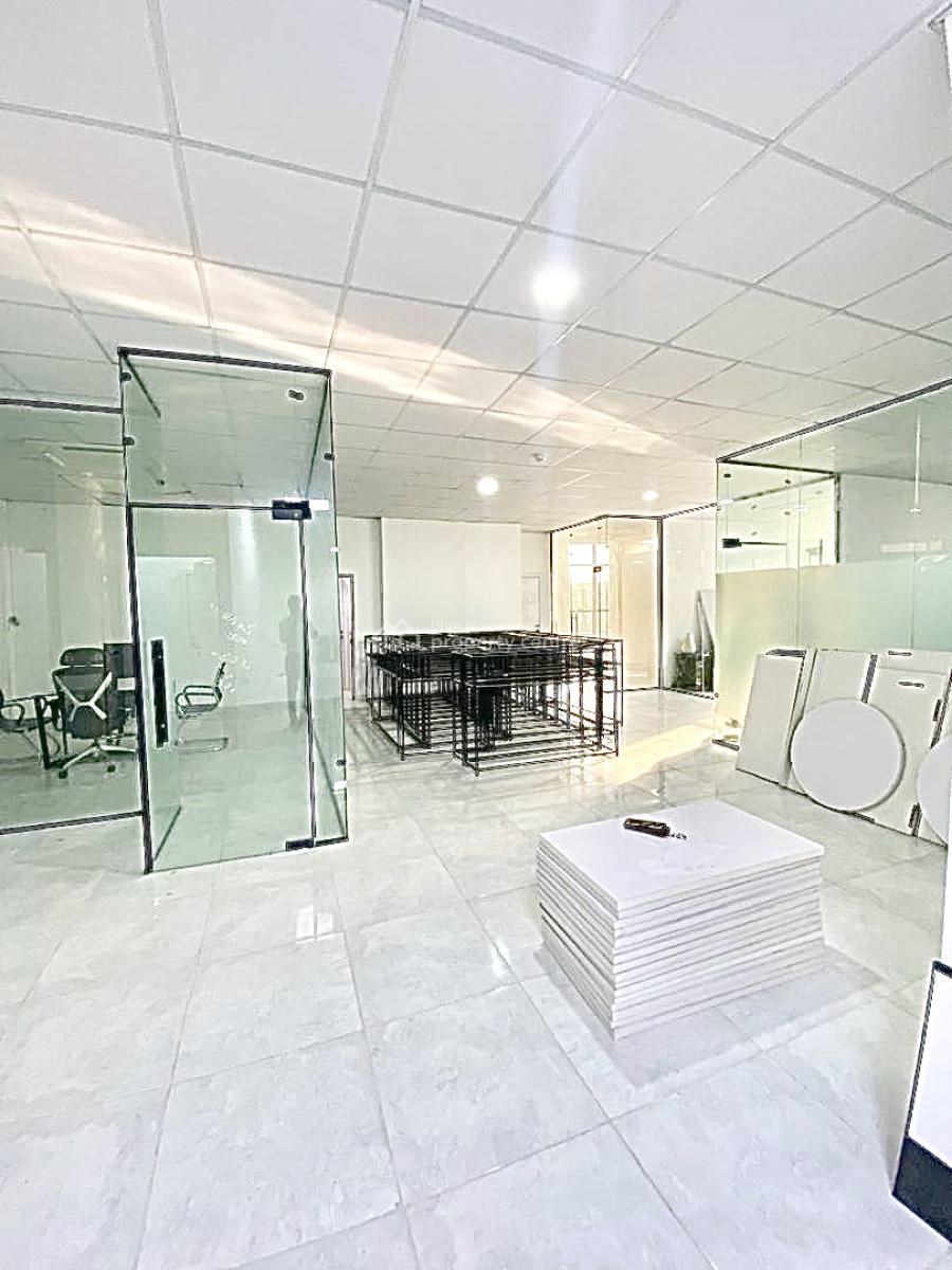 136sqm Open Plan Office Space in a Corporate Building, Lekki Phase 1, Lekki, Lagos, Office Space for Rent