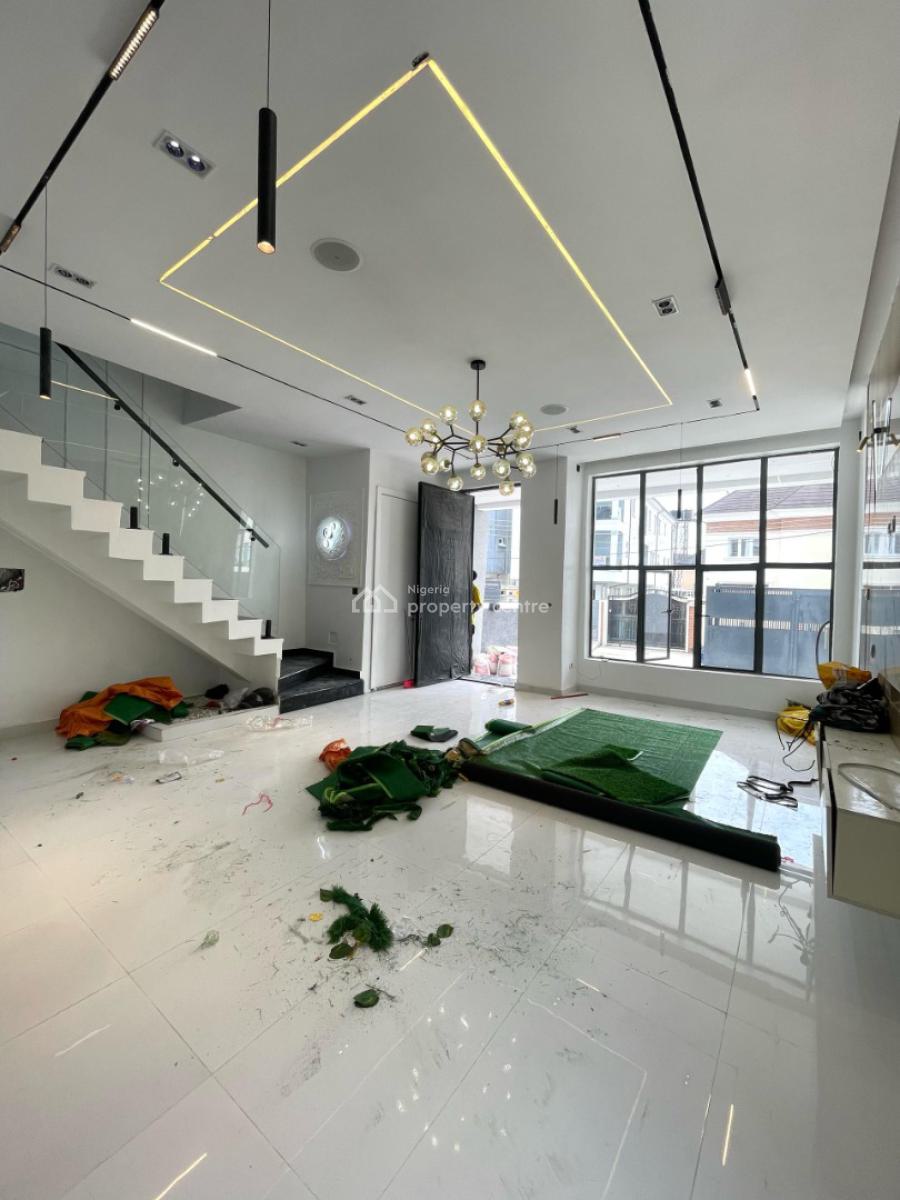 Beautifully Carved Luxury 4 Bedroom Semi Detached Duplex with Cinema,, Ikota, Lekki, Lagos, Semi-detached Duplex for Sale