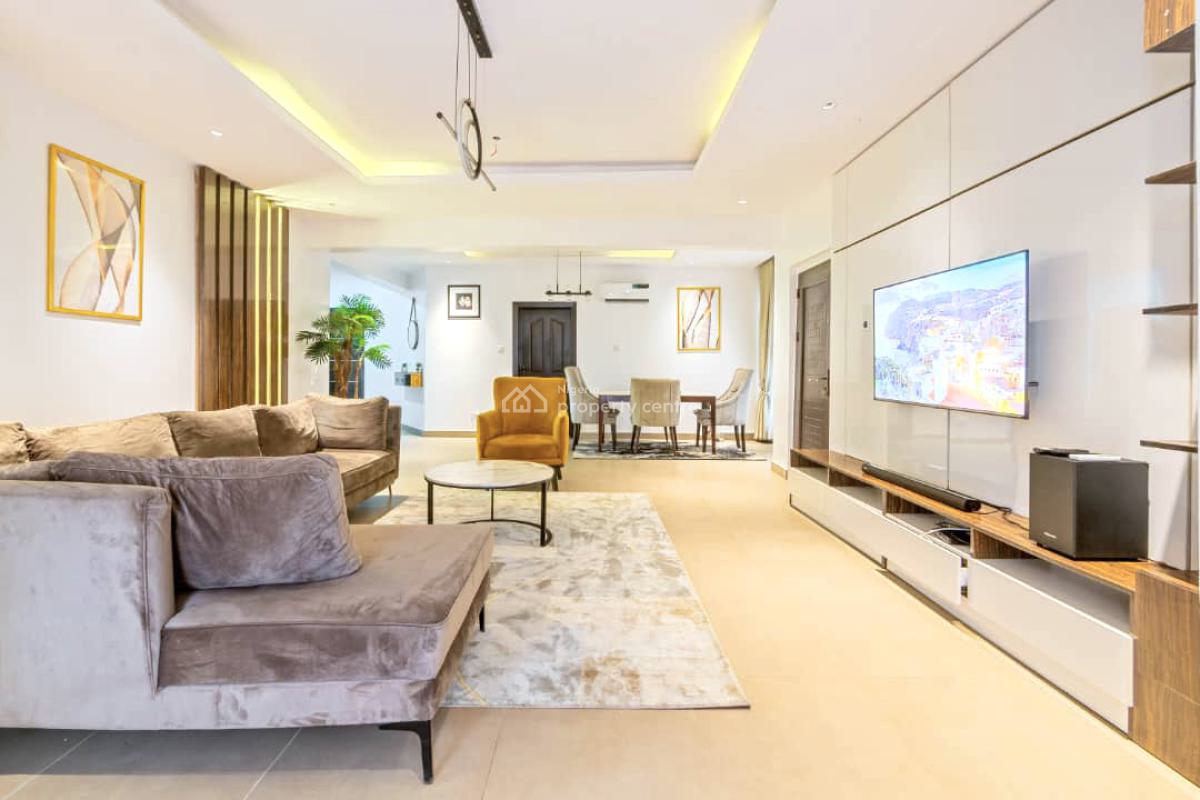 Furnished 3 Bedroom Loft in a Secure Court, Close to Blue Waters, Oniru, Victoria Island (vi), Lagos, Flat / Apartment for Rent