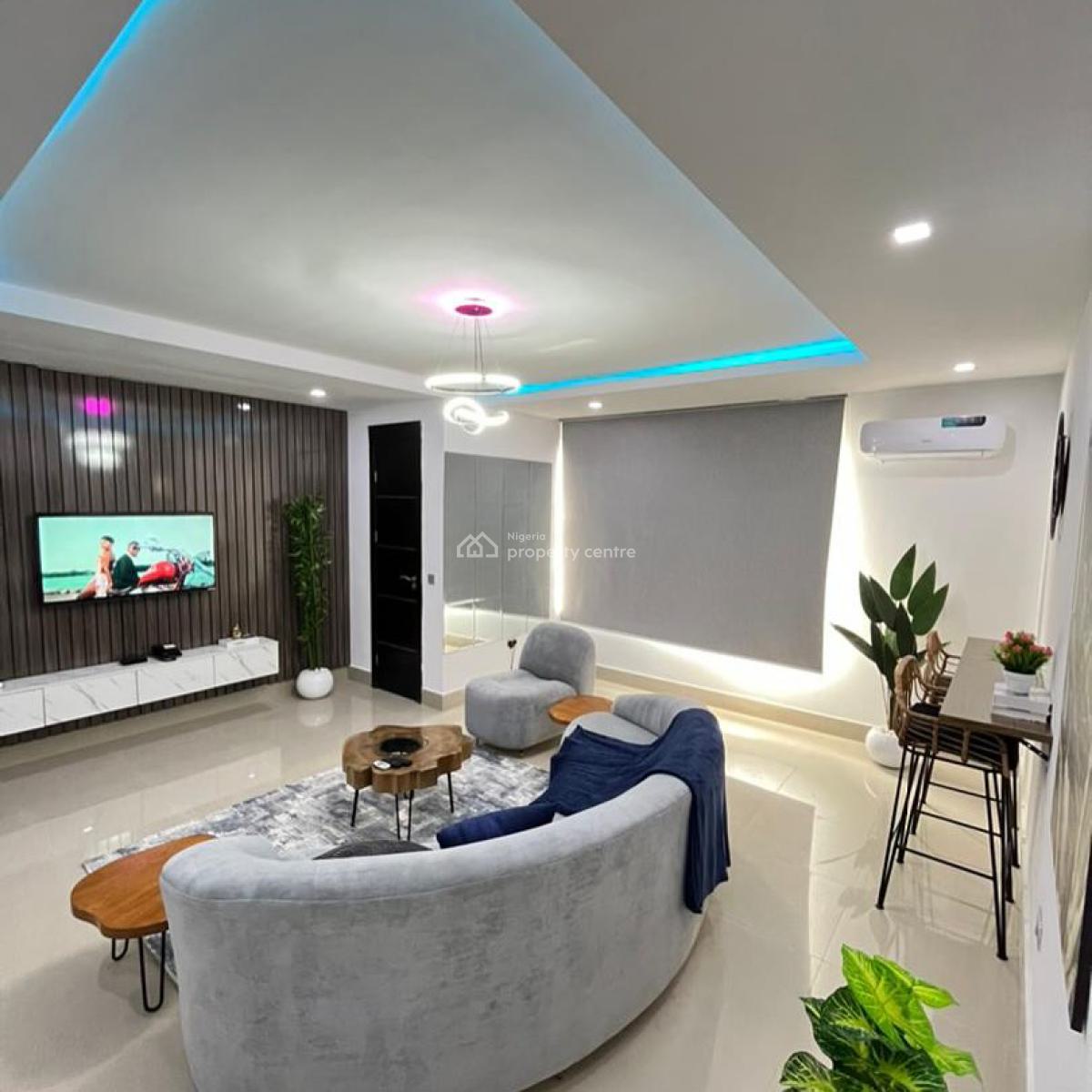 Luxury 1 Bedroom Apartment with Modern Facilities, 8 Taiye Olowu Street, Lekki Phase 1, Lekki, Lagos, Flat / Apartment Short Let