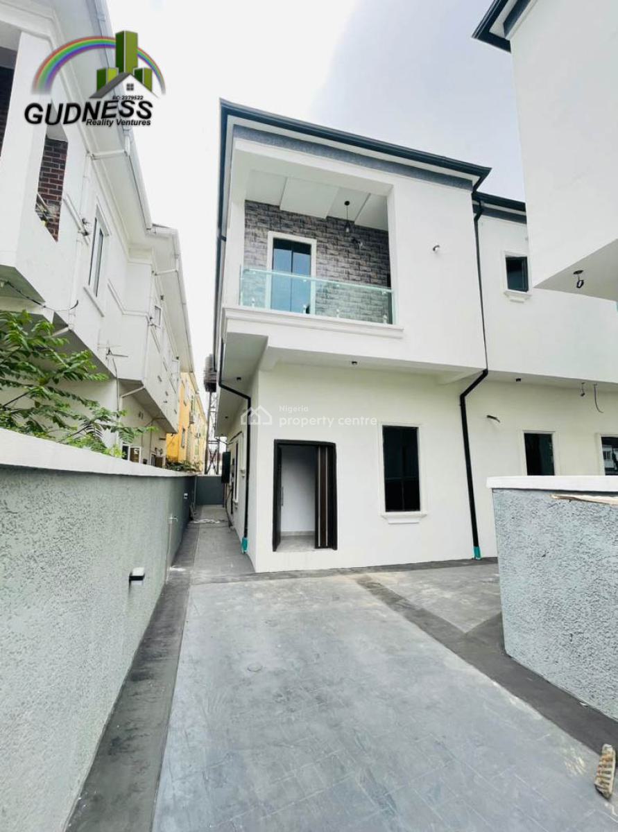 Brand New 4 Bedroom Semi Detached Duplex with a Bq, Ikota, Lekki, Lagos, Semi-detached Duplex for Rent