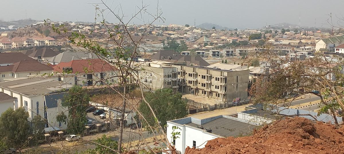 a Semi-detached Duplex at Guzape with a View, El Rufai Street Guzape, Guzape District, Abuja, Residential Land for Sale