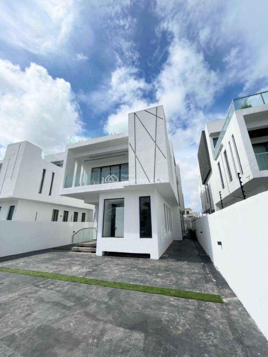 Luxury 5bedroom, Peanock Beach, Osapa, Lekki, Lagos, Detached Duplex for Sale