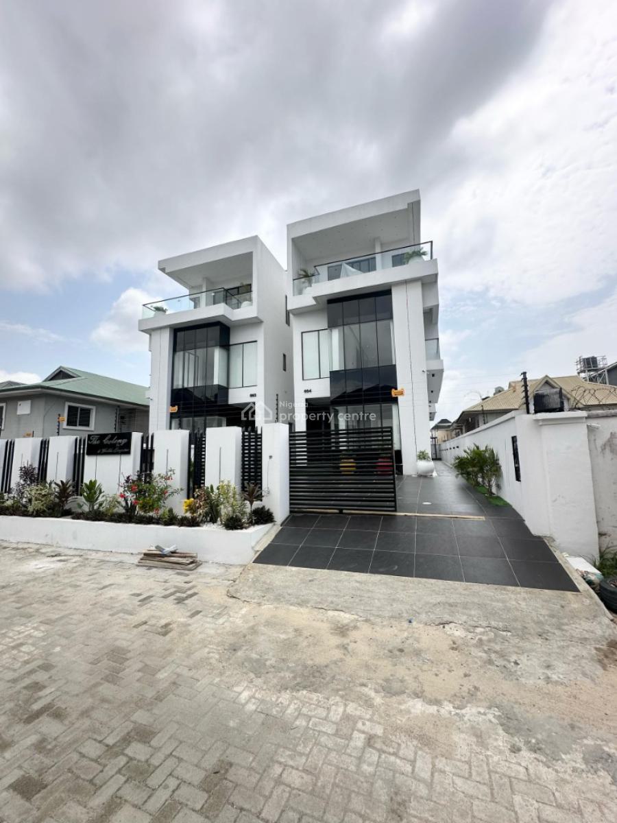 Fully Automated Contemporary 5-bedroom Detached Duplex, Idado, Lekki, Lagos, House for Sale