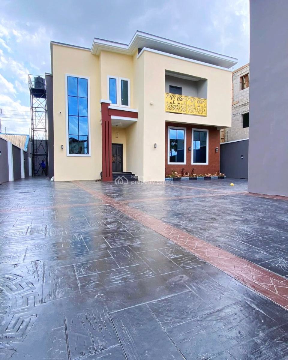 Brand New Automated 5 Bedroom Duplex in a Secure Estate, Woji, Port Harcourt, Rivers, Detached Duplex for Sale