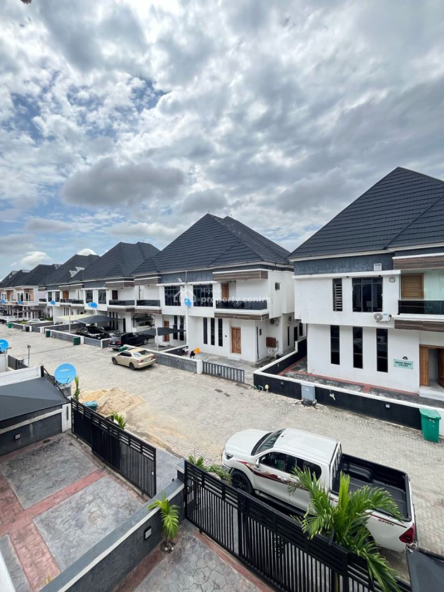 Furnished 4 Bedroom Semi-detached Duplex with Boys Quarters, Chevron, Lekki, Lekki, Lagos, Semi-detached Duplex for Sale