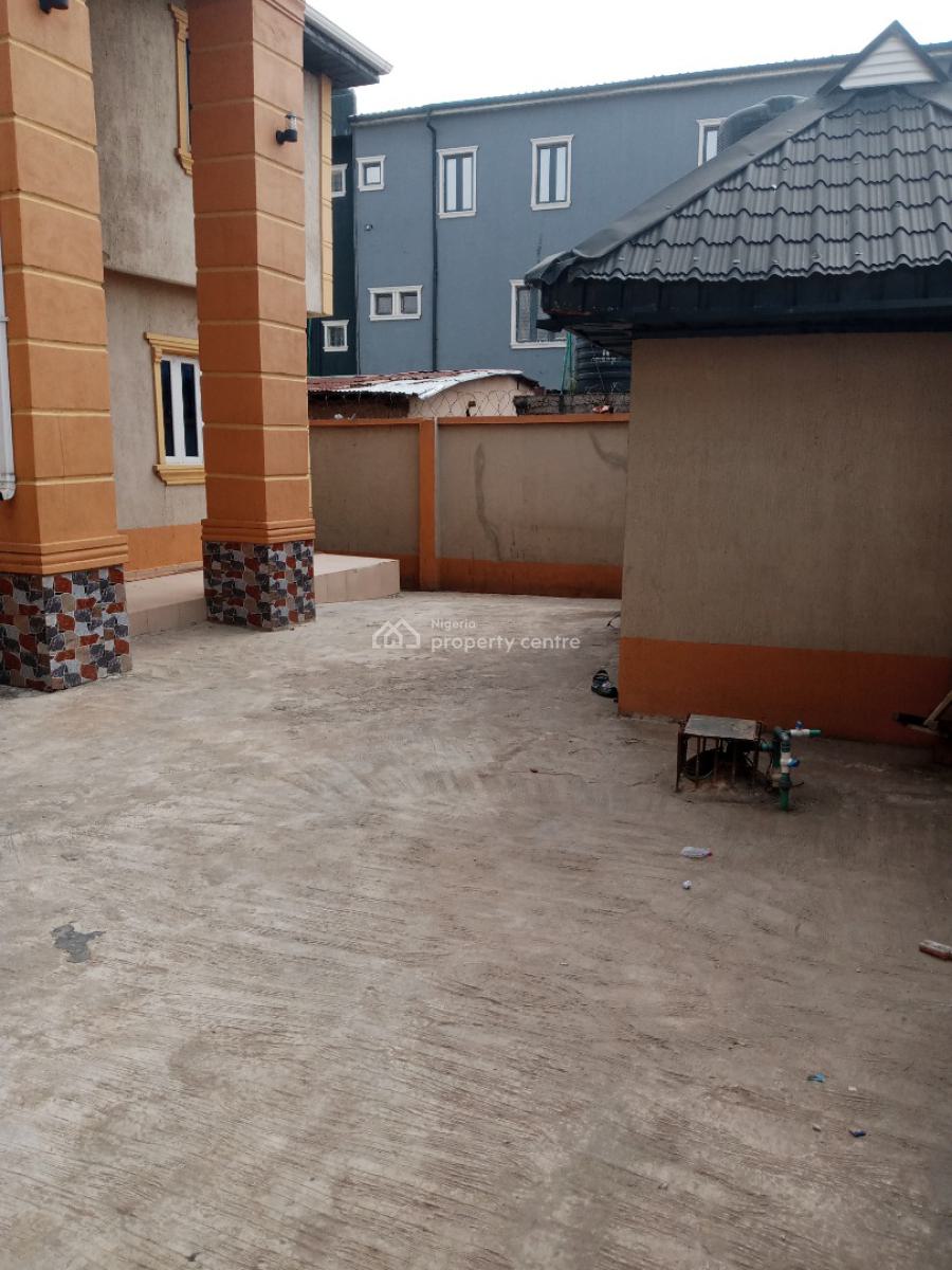 Mini Flat Upstairs with Pop Ceiling, Ekoro, Abule Egba, Agege, Lagos, Mini Flat (room and Parlour) for Rent