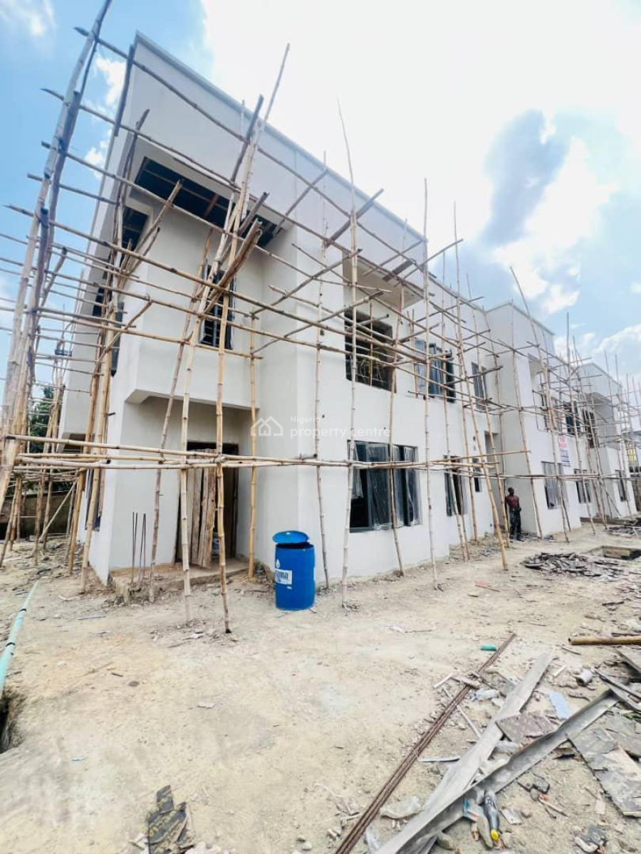 Newly Built 4 Bedroom Terrace Duplex with Bq, Gbagada, Lagos, Terraced Duplex for Sale