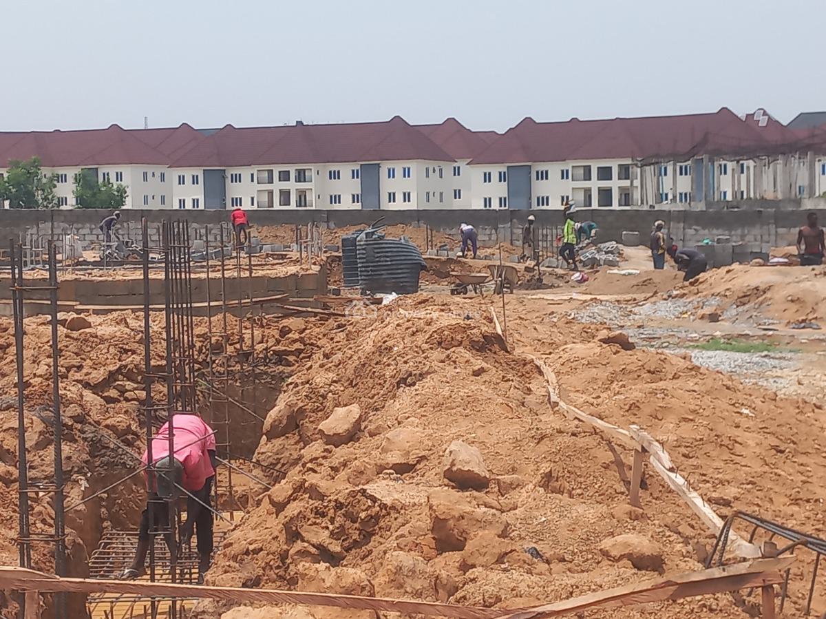 500sqm of Land with a Dpc for a Fully Detached Duplex, Near Jahi Tipper Garage, Jahi, Abuja, Residential Land for Sale